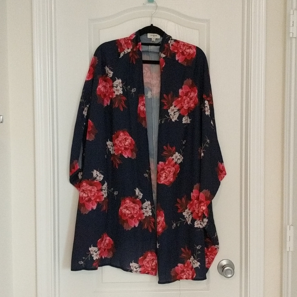 Umgee s/m floral kimono